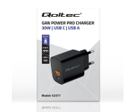 Qoltec Ładowarka GaN POWER PRO usb usb-c 30W - 1213309 - zdjęcie 2